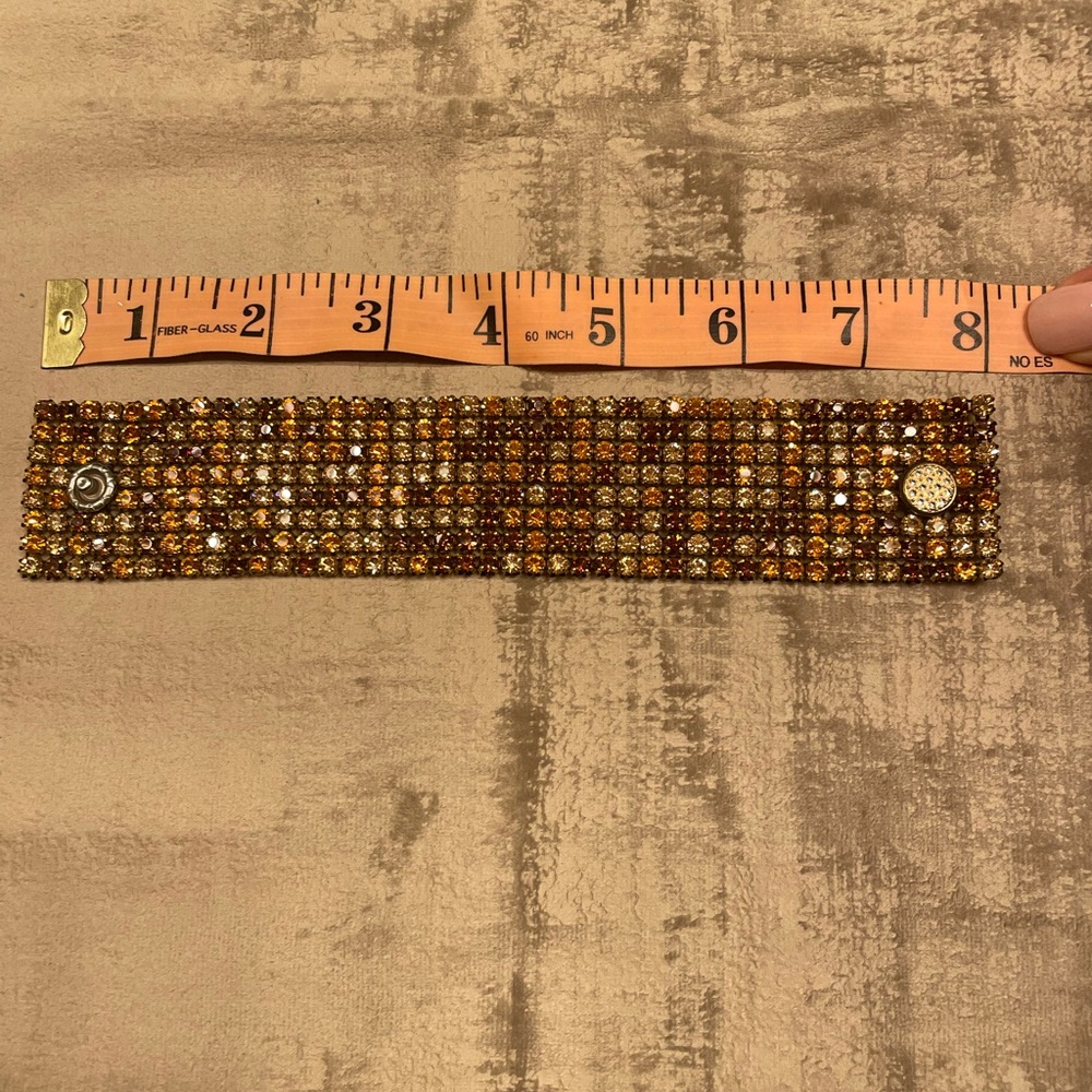 Swarovski Brown Crystal Bracelet